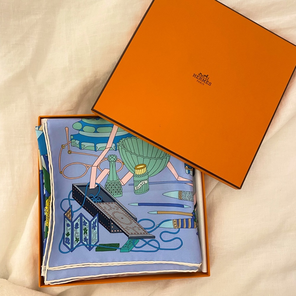 Hermes brand new scarf